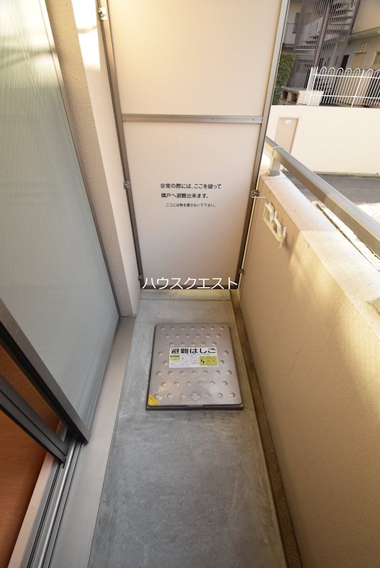 グリーンヒル冷泉通 ベランダ