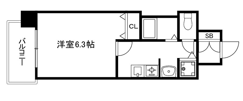 アクロス京都西大路 間取り