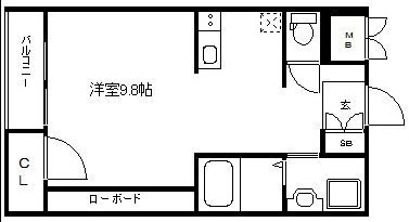 アクアプレイス京都西陣 間取り