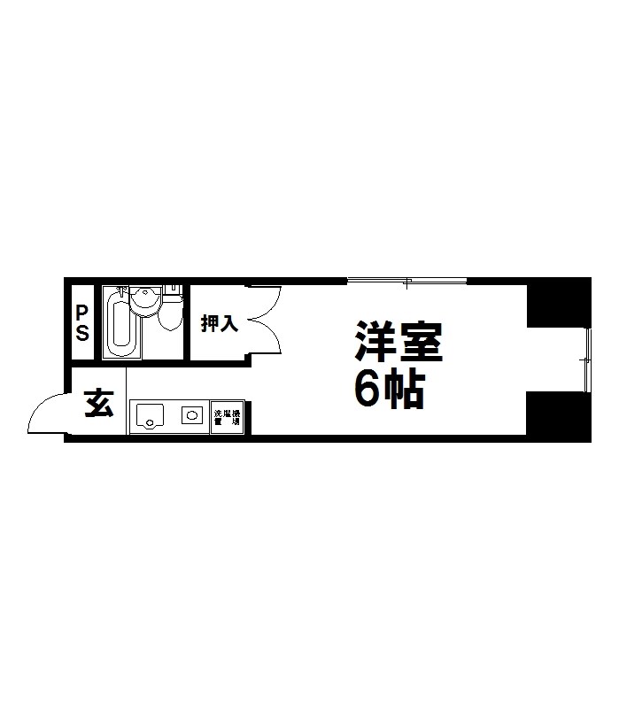 ポルト壱番館 間取り
