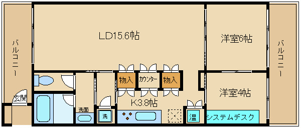 ステラ御幸町 間取り