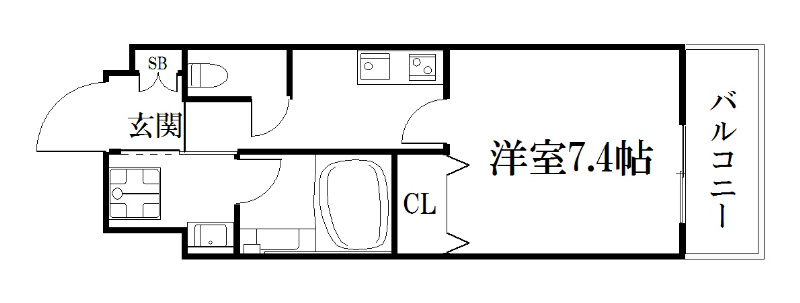 べラジオ京都壬生 間取り