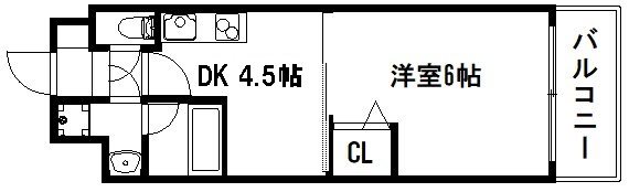 アクアプレイス京都三条朱雀 間取り