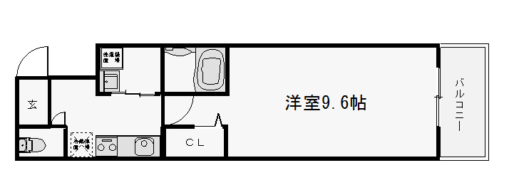 ビレイユ眞英富小路高辻 間取り