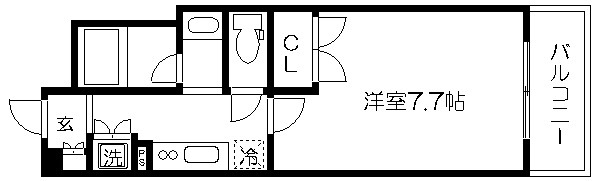 ベラジオ四条大宮 間取り