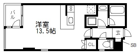 アーバネックス北大路　 間取り