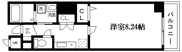 エスト堀川 間取り