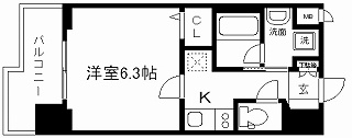 アスヴェル京都堀川高辻 間取り