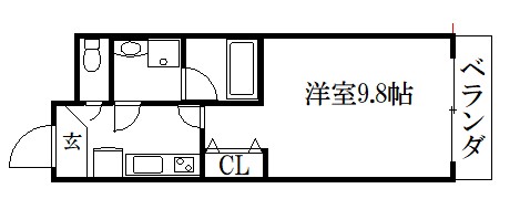 EXCEED西院 間取り
