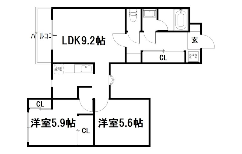 聖護院谷口マンション 間取り