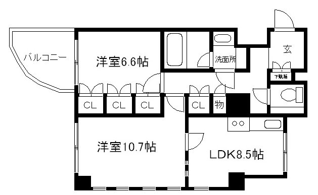 グランフォルム京都祇園 間取り