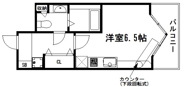 デトムワン三条通 間取り