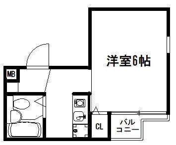 コーポラスサワラギ 間取り