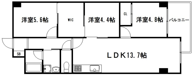 インペリアル京都 間取り