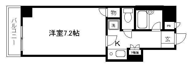 エステムコート御所南 間取り