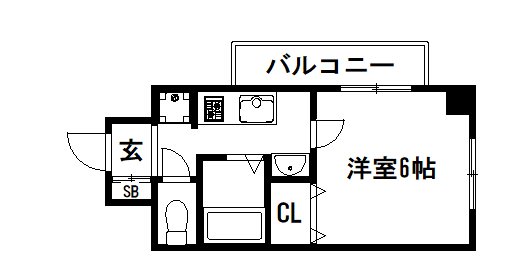 Un Castello 西院 間取り