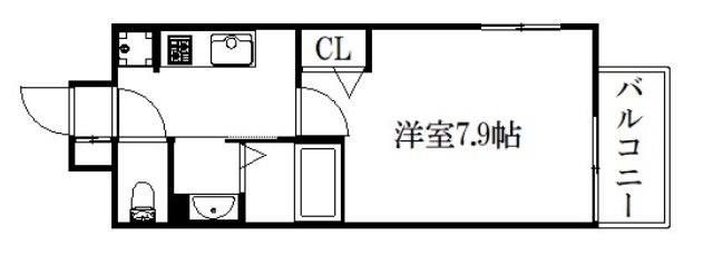 フォレスト西大路五条 間取り