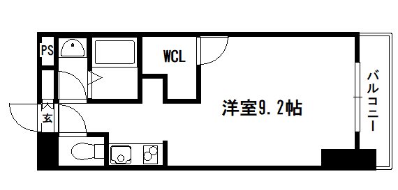 レジュールアッシュ清水 間取り