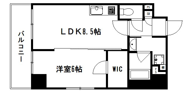 ベラジオ四条通 間取り