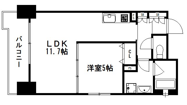 ベラジオ四条通 間取り