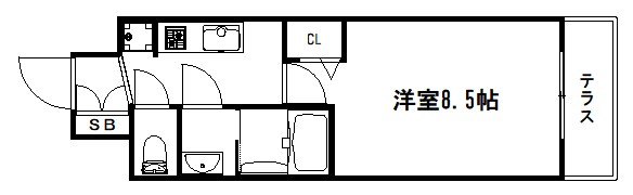 プレデコート西京極 間取り