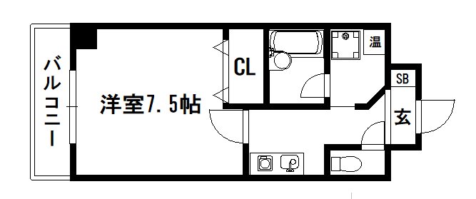 ウィズ高辻通 間取り
