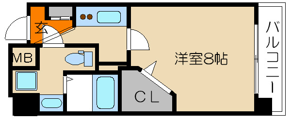 アクアプレイス京都二条城 間取り