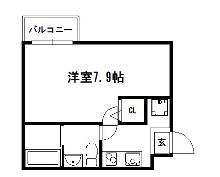 京乃双葉マンション 間取り