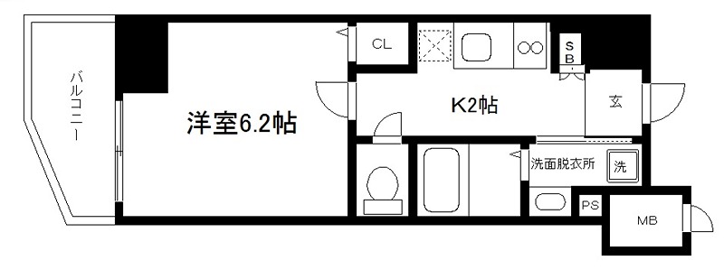 アスヴェル京都西七条 間取り