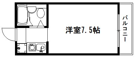 北西館　 間取り