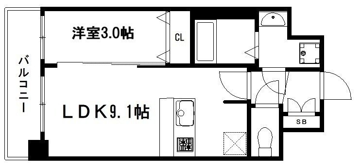 プレサンスTHE　KYOTO澄華 間取り