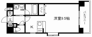ベラジオ烏丸御池Ⅱ 間取り