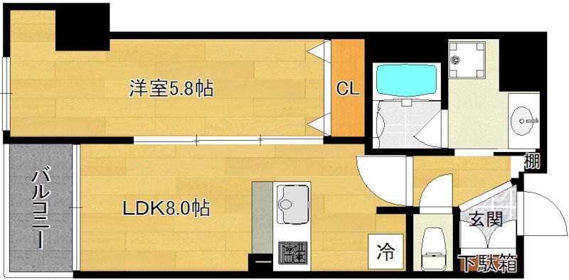 ベラジオ京都西陣 間取り