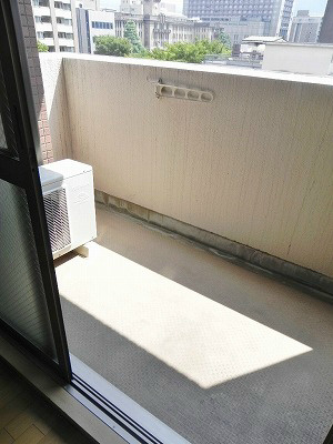 アスヴェル京都市役所前 ベランダ
