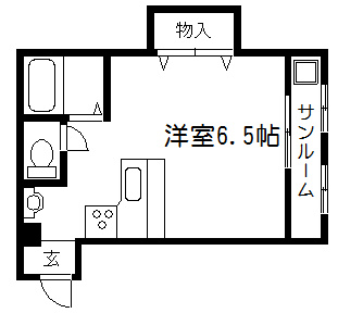 葛城マンション 間取り