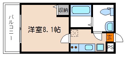 フラッティ智恵光院 間取り