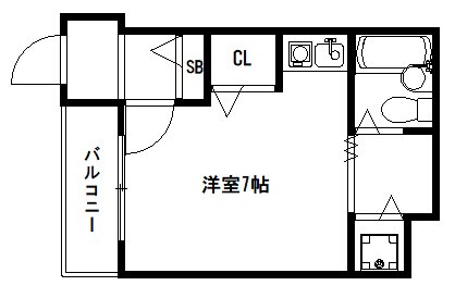 ジョイフル御池 間取り