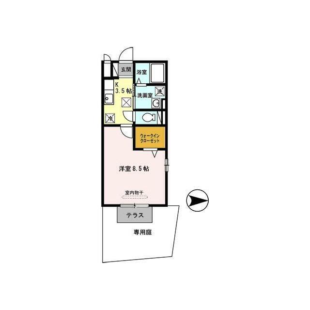 ソレイユ稲荷 間取り