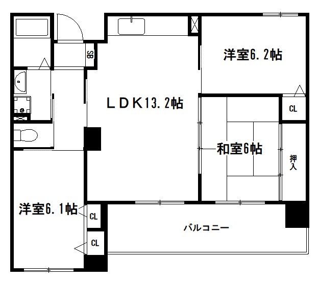 カーサ葵 間取り