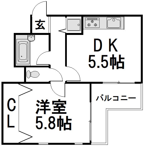 スカイウェイ洛北 間取り