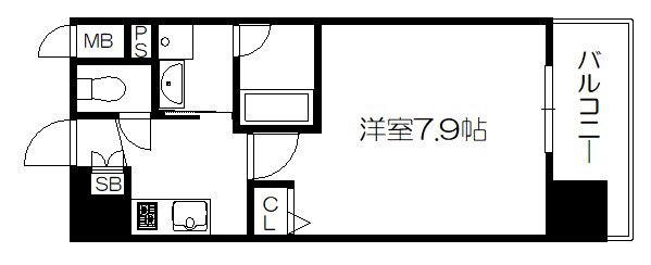 ベラジオ京都西院ウエストシティⅡ 間取り