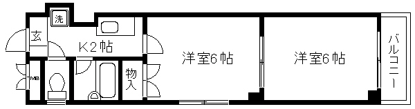 ギャラリーカトビル 間取り
