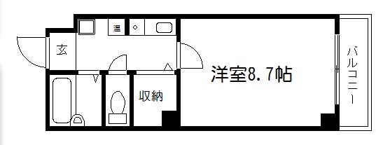 エスポワール聚楽 間取り