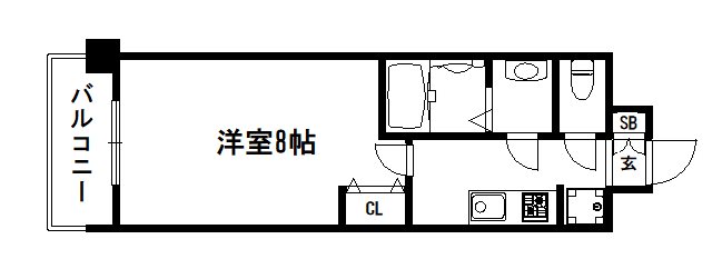 アドバンス京都フェリス 間取り