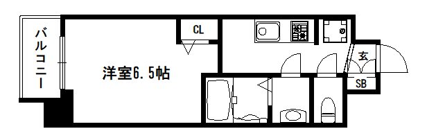 アドバンス京都フェリス 間取り