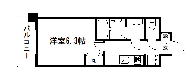 アドバンス京都フェリス 間取り