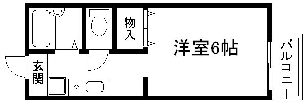 セジュール深泥池 間取り