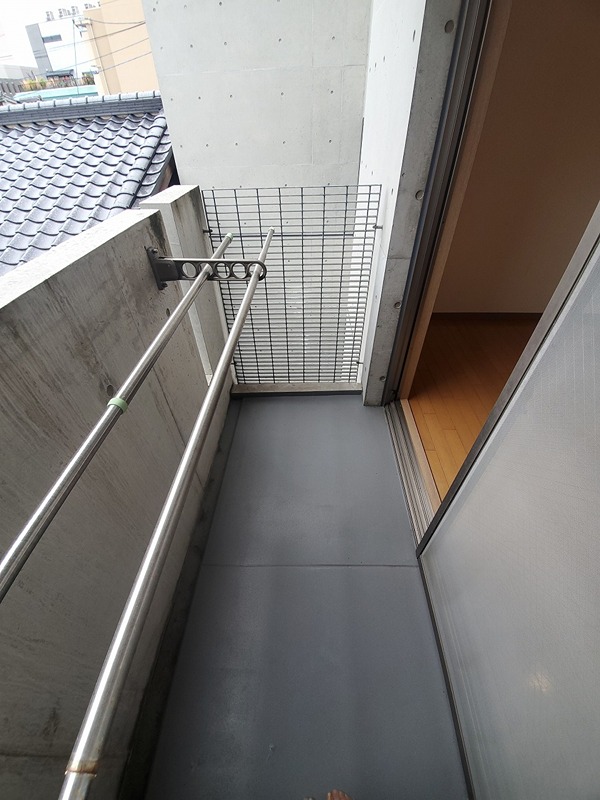 黒門京邑館 ベランダ