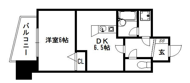 エスリード京都河原町 間取り