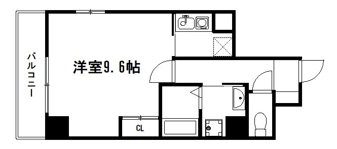 リバティ四条烏丸 間取り